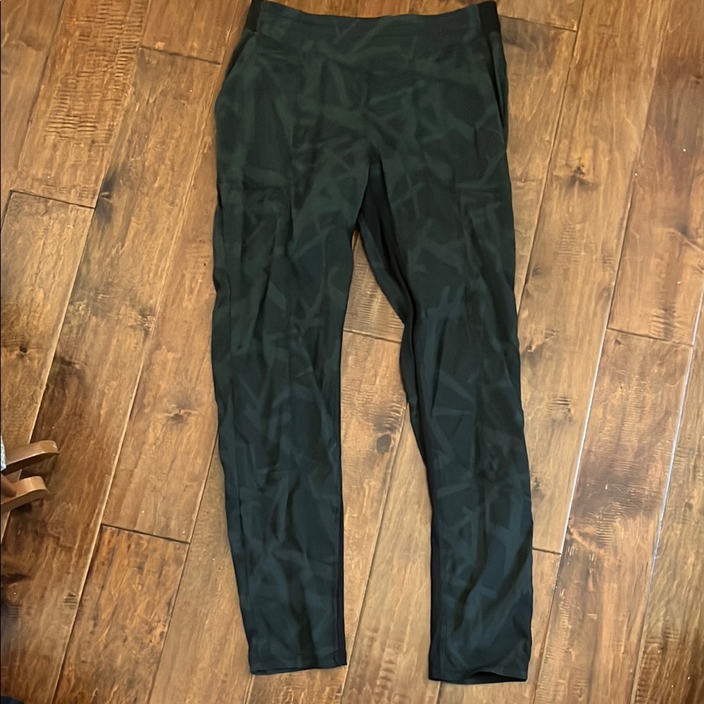 Indygena Black High-Waisted Track Pants with Stretchy Fit
